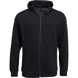 Men's High Quality Custom Made Full Zip Hoodie Winter Street Style Solid Print Sweatshirt Breathable New Arrival Wholesale - Product Image 3