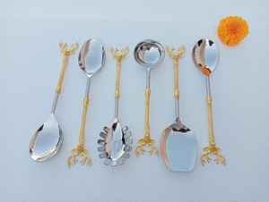 Durable Stainless Steel <b>Spoon</b> for <b>Soup</b> Cooking and Serving Food Grade Material Modern Cutlery Design Available at Best Price - Product Image 4