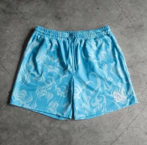 Nuevos pantalones cortos de ejercicio ecológicos para hombre, 100% algodón, malla de secado rápido, poliéster, colores sólidos, estampado de transferencia por sublimación - Product Image 2