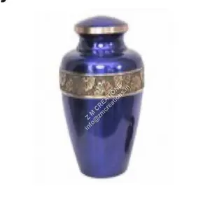 Decorative Tableware Aluminum Cremation Urns For Ashes Memorial Cinerary Urn Supplier And Manufacture Classic Cremation Urn