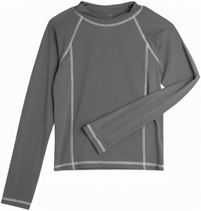 Custom Logo OEM Men Rash Guard Long Sleeve Compression Shirt UV Protection Quick Dry Fishing Surfing Swimming Sportswear - Product Image 2