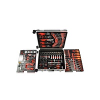 Ensemble d'outils en valise à roulettes en aluminium de 238 pièces, argenté, OEM, kit de réparation automobile avec outils en acier au chrome-vanadium et CR-V