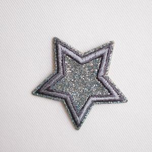 แผ่นปักเลื่อมลูกปัดแผ่นรีดติดด้วยความร้อนลายดอกไม้รูปดาวติดพลอยเทียม3D ตามสั่ง - Product Image 5