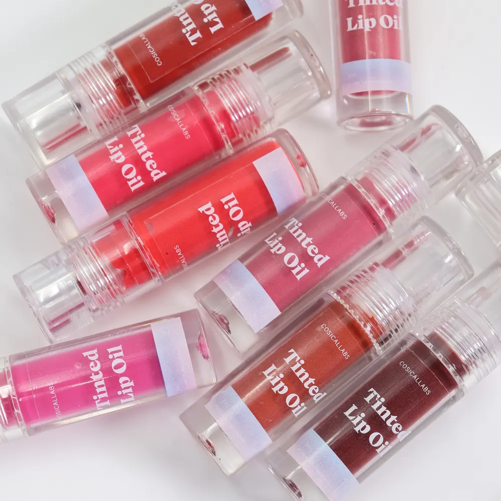 Private Label Lip Tint Gloss Wholesale Tinted Lip Oil Waterproof Kiss Proof Best Seller Product From Thailand Premium Cosmetics