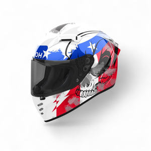Casco de Motocicleta Integral Termoplástico AIROH Connor HRT Talla XL con Intercomunicador Bluetooth, Nuevo - Product Image 1