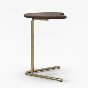 Golden <b>Metal</b> <b>Frame</b> & <b>Black</b> Marble Top Coffee Side Table Modern Design for Home Living Room or Lounge Space Decorative Usage - Product Image 5