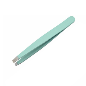 Pince à épiler à sourcils en acier inoxydable couleur enduite pince à épiler pour la beauté dans une pince à épiler pleine couleur par Gray Rocks - Product Image 5