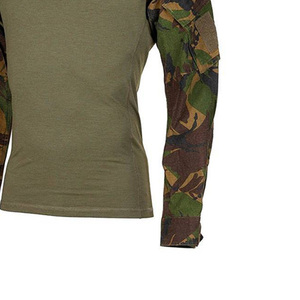 เสื้อแขนยาวผ้าคอตตอนและโพลีเอสเตอร์สำหรับผู้ชายเสื้อยุทธวิธีแห้งเร็วสำหรับฝึกซ้อม - Product Image 6