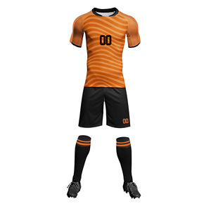 Conjunto de uniformes de fútbol para hombres de alta calidad Kits de calidad transpirables con corte automatizado para uniformes de fútbol deportivos de equipo - Product Image 1
