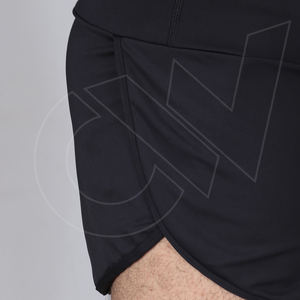 Pantalones cortos deportivos para hombre, ropa de calidad prémium, Color negro sólido, nuevo diseño - Product Image 3