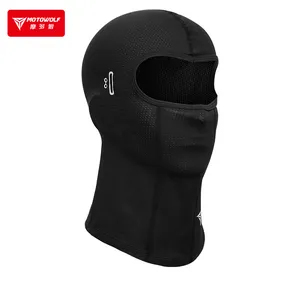 MOTOWOLF Masker Berkendara Motor, Topi Pita Kepala Bermasker CS Luar Ruangan Perlindungan Berkendara Bacalave