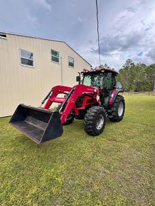 Tracteur chargeur Mahindra 6075 Pts 75 ch 4x4 haute performance, moteur diesel turbocompressé 4 temps, boîte de vitesses à 2 vitesses, à vendre - Product Image 2
