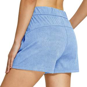 Shorts en coton respirants et à séchage rapide pour femmes, style décontracté, taille élastique, haute qualité, toutes saisons, vente en gros - Product Image 3