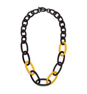 สร้อยคอเขาวัว unisex ทำด้วยมือเครื่องประดับเขาควายสำหรับสไตล์ Boho สร้อยคอฮอร์นปรับแต่งได้ตามต้องการ - Product Image 1