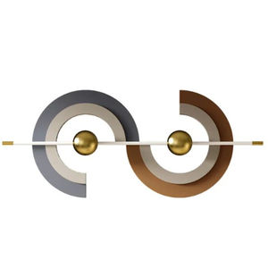 Wholesale Modern Handcrafted Metal Ginkgo Leaf <b>Wall</b> Art Elegant Iron <b>Flower</b> Ring <b>Wall</b> <b>Decor</b> For Living Room Bedroom Hotel <b>Decor</b> - Product Image 4