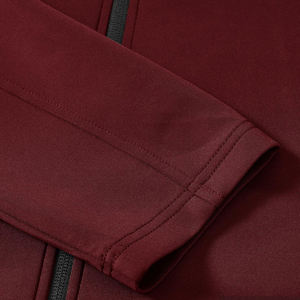 Survêtement classique en coton pour hommes avec veste lisse à glissière complète et pantalon assorti pour un confort intemporel et un style quotidien - Product Image 6