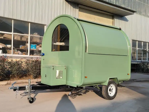 Small Green Food Trailer - Product Image 3