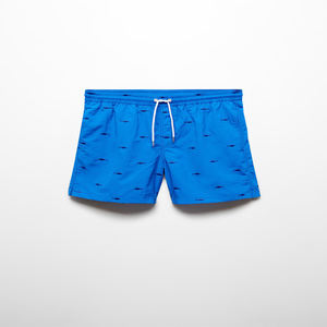 Pantalon de plage coupe ample pour homme Short d'extérieur léger imprimé Short d'été pour la course à pied Short de bain athlétique à la mode - Product Image 1