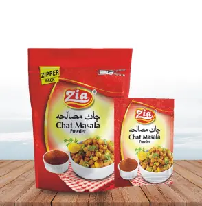 최고의 품질 장식 및 리브 조미료 향신료 Zia 채팅 Masala 건강하고 영양가있는 독특한 맛 식사 놀람 친구 및 Fam