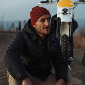 Bonnets d'hiver pour hommes en gros personnalisés - Tricotés chauds avec logo personnalisé, broderie de motifs de points/caractères, style décontracté professionnel - Product Image 3