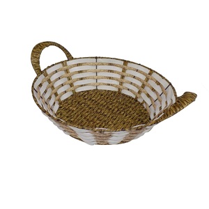 Meilleure vente de panier de fruits et légumes antique fait à la main conception personnalisée pour le stockage de la cuisine support de fruits décoratif à usage domestique - Product Image 3