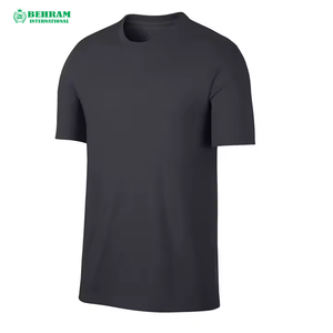 เสื้อยืดผู้ชายทรงบ็อกซี่ สีขาวล้วน ผ้าฝ้าย 100% สปอร์ต สตรีทแวร์ ทรงปกติ เป็นมิตรกับสิ่งแวดล้อม ระบายอากาศได้ดี ไม่เป็นขุย ขายส่ง/รับผลิตตามสั่ง - Product Image 5