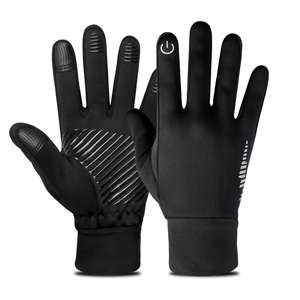 Guantes de Invierno Impermeables de Nailon con Pantalla Táctil, Ligeros, Cálidos, Flexibles y Elegantes para Ciclismo y Deportes al Aire Libre - Product Image 1