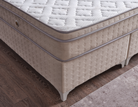 Lit King Size simple et Double, tissu de rangement de styliste, hôtel moderne, lit King-Size complet, pas cher