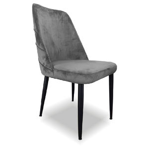 Cardif Best-seller Chaise de salle à manger au design moderne avec pieds en métal de haute qualité disponible en tissu cuir pour la maison, le bureau et la villa - Product Image 4