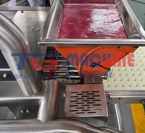 Nouvelle machine de dépôt gommeuse mobile automatique avec mouvement facile de composants de PLC de marmite et production flexible - Product Image 6