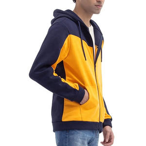 Men's Winter Zip-Up <b>Hoodie</b> 100% Cotton Eco-Friendly Private Label Custom Logo OEM Service Reasonable Price - Product Image 5