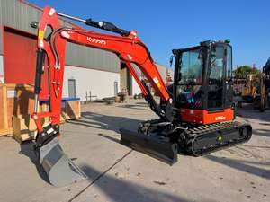 Excavadora Japonesa Kubota U56-5 en Venta, Buen Estado, Precio de Fábrica, Entrega Rápida, Austria - Product Image 5
