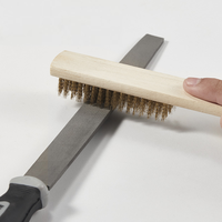 Ensemble de 6 limes en acier à haute teneur en carbone de qualité industrielle, kit d'outils professionnels faits à la main pour le travail du métal et du bois