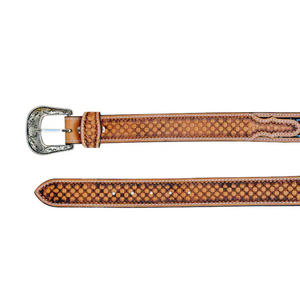 2025 recycler perlé ceinture en cuir occidental en alliage de Zinc boucle 40MM largeur personnalisable couleur unisexe à la main - Product Image 4