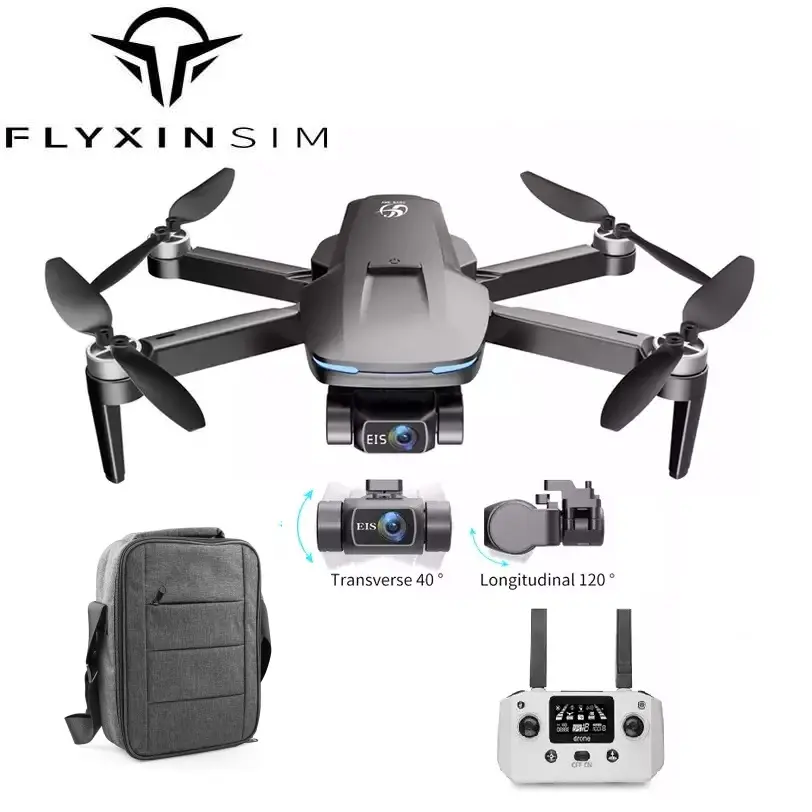 FLYXINSIM S188 Drohne GPS EIS HQ 2 Axis Electronic anti-shaking Gimbal brushless selfie drones with hd camera and gps