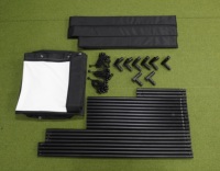 Enceinte de simulateur de golf Impact Sport personnalisée, ensemble complet, tissage haute densité, faible bruit, accepte le logo personnalisé, pour usage intérieur