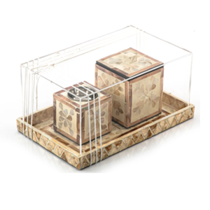 Top Selected Ramadan <b>Eid</b> Decor Set Mother of Pearl Inlay Mubkhar Incense burner Bukhoor burner for Ramadan <b>Eid</b> <b>Gifts</b> - Product Image 3