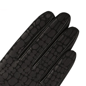 High Quality Customized Durable PU Leather Driving <b>Gloves</b> Winter Warm Waterproof with <b>Touchscreen</b> Fashionable Wholesale <b>Gloves</b> - Product Image 5