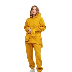 Chándal de Invierno para Mujer, Diseño Único y Moderno, Transpirable, Grueso, de Poliéster y Algodón, con Capucha y Estampado, Cómodo e Informal - Product Image 4