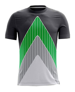 Maillot de football personnalisé par sublimation avec impression de nom et de numéro, imperméable, 100% polyester, décontracté, pour l'entraînement, utilisation estivale - Product Image 3