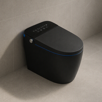 WC intelligent économiseur d'eau avec double chasse 3.0/6.0L et siphon en S/P pour salle de bain moderne