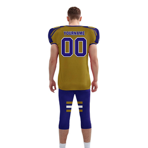 Uniforme de Fútbol Americano Más Vendido, Jersey de Club con Logotipo, Conjunto de Entrenamiento Personalizado para Jóvenes y Adultos, Ropa Deportiva de Compresión - Product Image 4