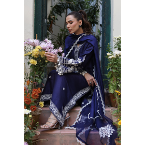 Conjunto de Camisa con Capucha de Chifón y Dupatta Julia - Product Image 4