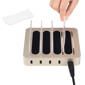 Station de charge multi-appareils personnalisée pour la famille, électronique tout-en-un, 4 ports USB-A, charge rapide, station de charge USB pour téléphones - Product Image 6