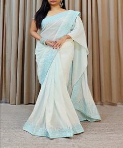 Tessu Sari Indien: Dive Into Indian Elegance - Traditional and Contemporary Sari Options Tailored for Every Woman's Taste. - Product Image 5