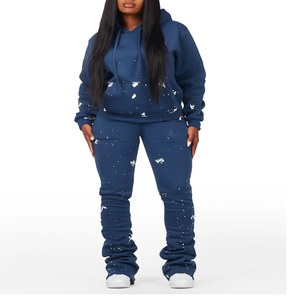 Conjunto Deportivo para Mujer, Chándal Cortavientos, Cómodo y Transpirable, Ropa Deportiva para Correr al Aire Libre y Hacer Ejercicio - Product Image 1