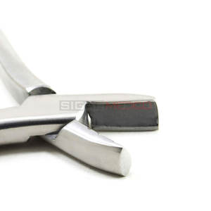 Alicates de ortodoncia Dental de acero inoxidable alemán Manual DE LA ROSA, instrumentos de extracción de soporte de formación de bucle de flexión de alambre - Product Image 4