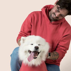 Sudadera con capucha para perro con etiqueta personalizada de Color sólido con bonitos sudaderas con capucha para perros de invierno de buena calidad, venta al por mayor, fabricación de moda, sudaderas con capucha para perros - Product Image 4