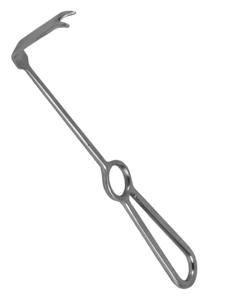 Obwegeser Forceps dentaire manuel en acier inoxydable, rétracteur de ramus fourchu, instruments chirurgicaux CISCO CISCO-670 - Product Image 1