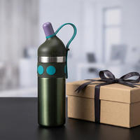 Vaso de Acero Inoxidable 316L con Pajita, 750 ml, Aislamiento al Vacío, Libre de BPA, Logotipo Personalizado para Senderismo